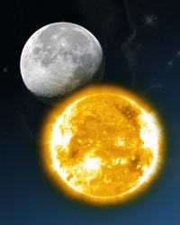 Slunce a Měsíc