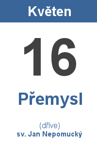 Pranostika 16.5. - Přemysl, sv. Jan Nepomucký