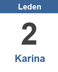 Význam jména - Karina