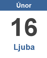 Význam jména - Ljuba