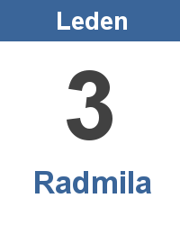 Význam jména - Radmila