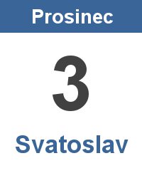 Význam jména - Svatoslav