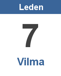 Význam jména - Vilma